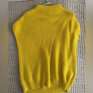Kenneth Cole Vibrant Chartreuse Turtleneck Sweater